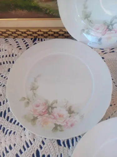 Pratos rasos porcelana Schmidt