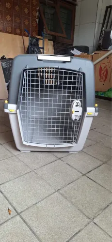  Caixa de transporte chalesco gulliver com rodinhas para cães e gatos 