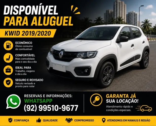 Renault Kwid Intense 1.0 Flex 12V 5P Mec. 2020