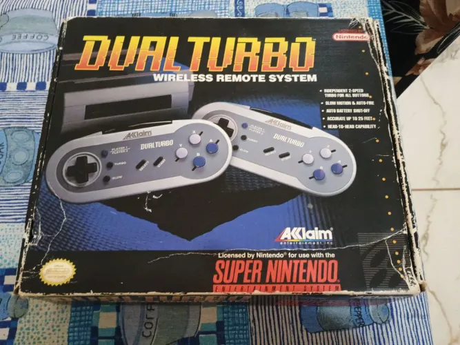 Controle sem fio super Nintendo ( original )