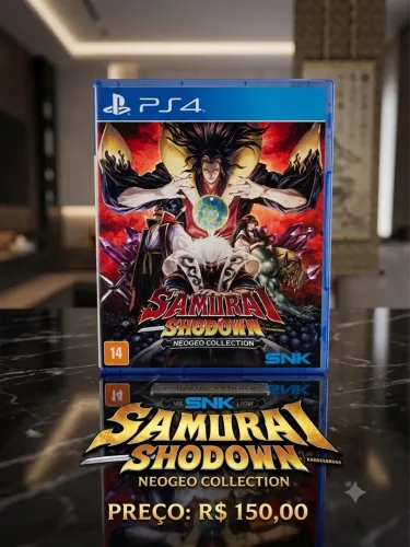 Samurai Shodown NeoGeo Collection - PS4 (Mídia Física)