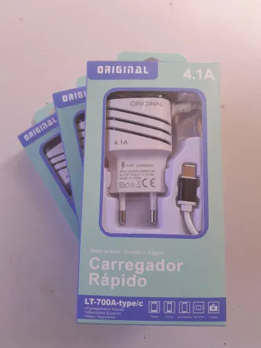 Carregador Rápido Tipo C - 4.1A