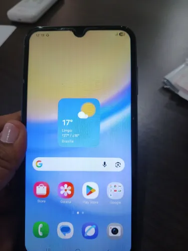 Celular A15 5G, tenho a  nota final e a caixa, a tela já foi trocada.