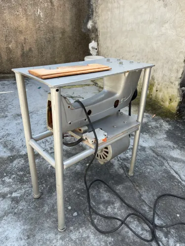 Serra Tico-Tico de Bancada Caseira Potente - Cabeça de Máquina de Costura Industrial