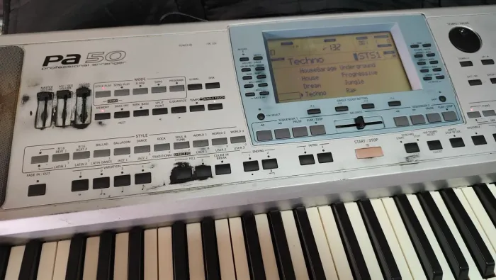 teclado korg pa 50