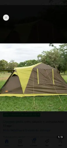 Barraca de camping
