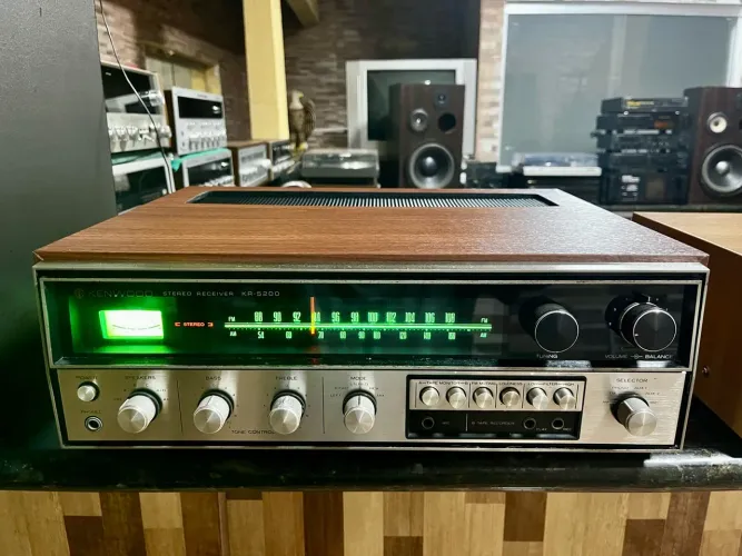 Receiver Kenwood KR-5200!!! Lindíssimo e Revisado!!!