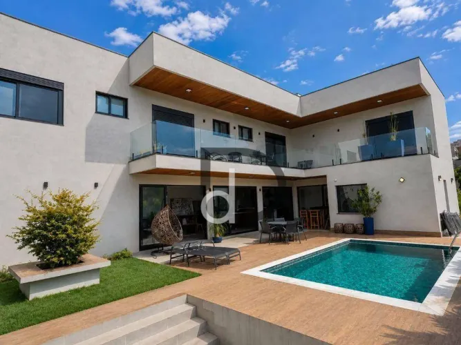 Casa com 4 dormitórios à venda, 420 m² por R$ 4.400.000,00 - Condomínio Campo de Toscana -