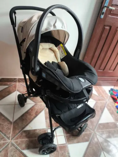 Carrinho+bebê conforto