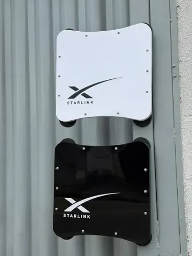 Suporte Veicular Case para Starlink Mini todas Geraçoes com 4 Imãs Neodímio Emborrachado (