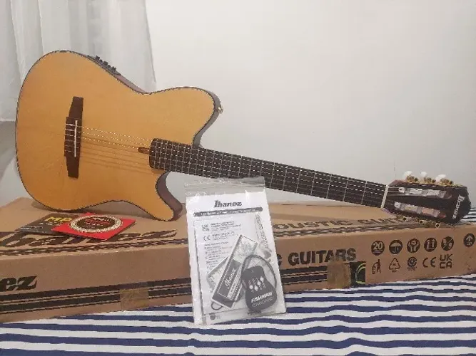 Violao Ibanez FRH10N excelente estado na caixa original com NF, manual e tags