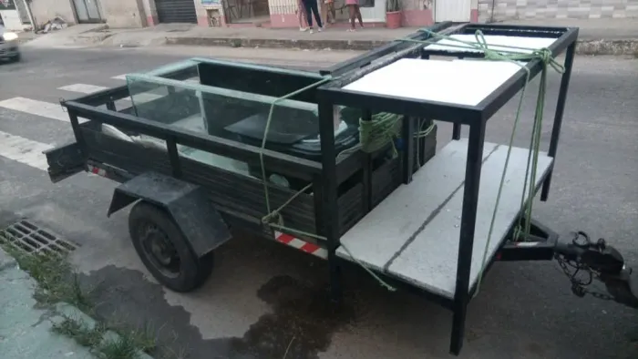 Reboque para pequenos fretes 