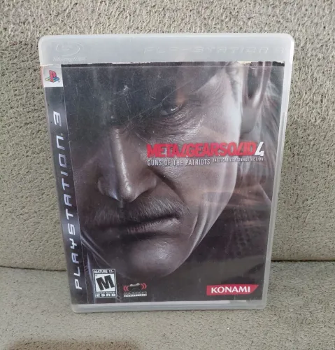 Jogo MetalGearSolid 4 Ps3