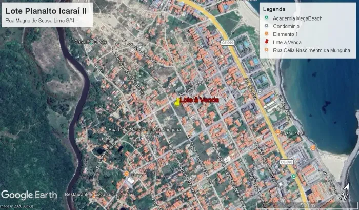 Lote/Terreno para venda com 958 metros quadrados em Icaraí - Caucaia - Ceará