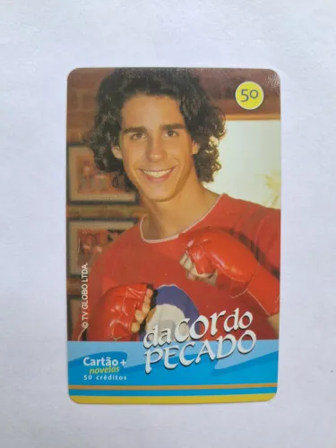 Cartão Telefônico Telefonica Dionísio Sardinha Da Cor Do Pecado ano 2004