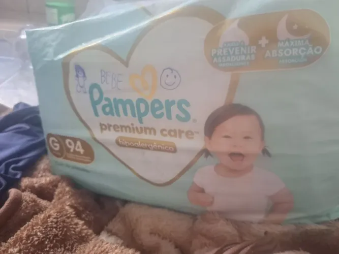 Fralda pampers G