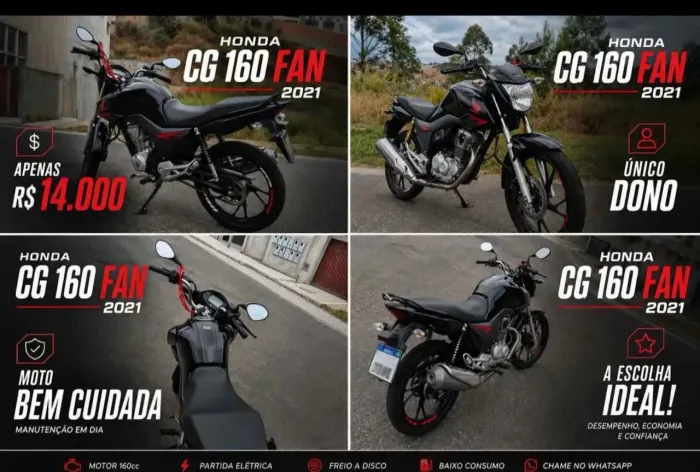 HONDA CG 160 FAN