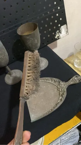 Objetos em estanho 