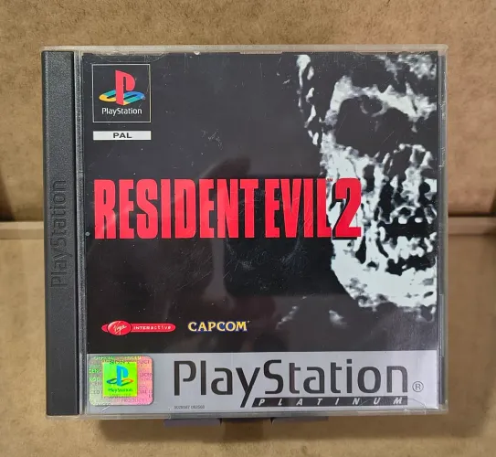 Resident Evil 2 Platinum Europeu Francês PS1