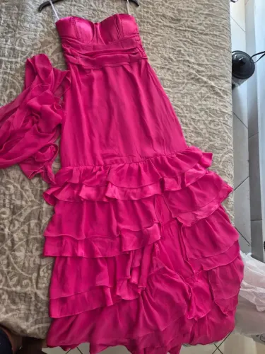 Vestido tomara que caia