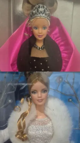 Lote de duas bonecas Barbies
