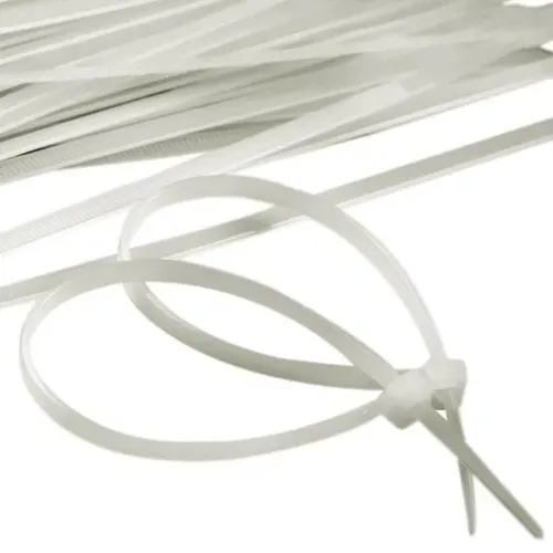 abraçadeira de nylon branca enforca gato 150peças 2.7 300mm bomvink bom-5493