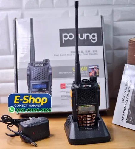 Radio Comunicador UV 6R - Entrega Grátis