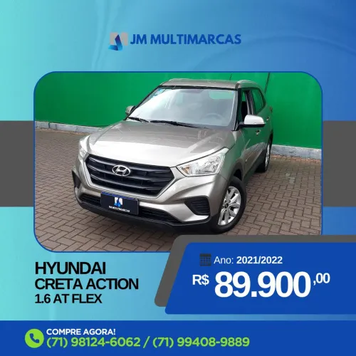 Hyundai Creta Action 1.6 16V Flex AUT 2022
