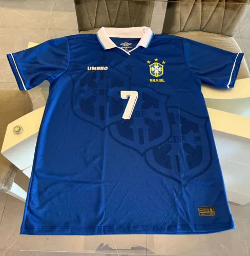 BRASIL 94 - BEBETO 7 - AZUL - RETRO - NOVAS! 