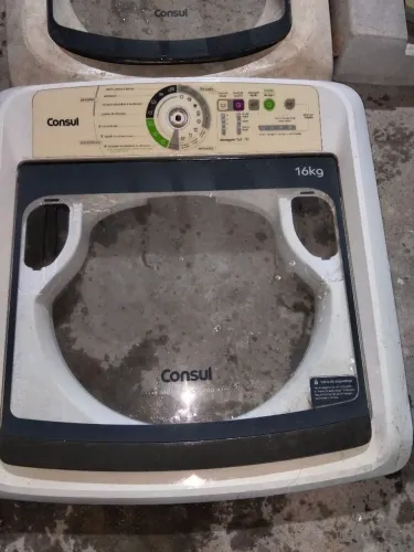 TAMPA DE VIDRO MAQUINA DE LAVAR 12 KG