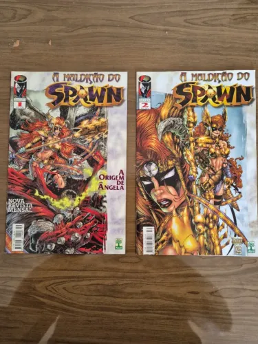Coleção Gibis A maldição do Spawn
