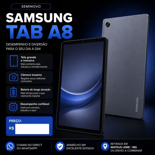 TAB A8 // LEIA A DESCRIÇÃO!!!