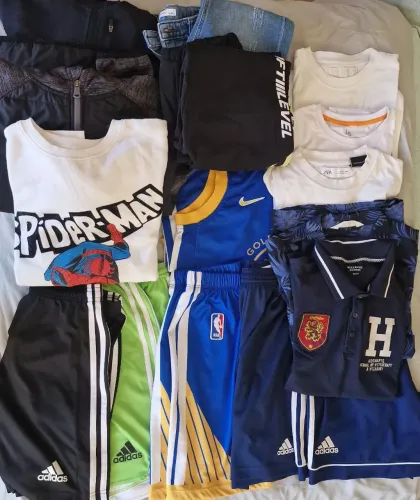 Lote de roupas menino 11-12 anos adidas
