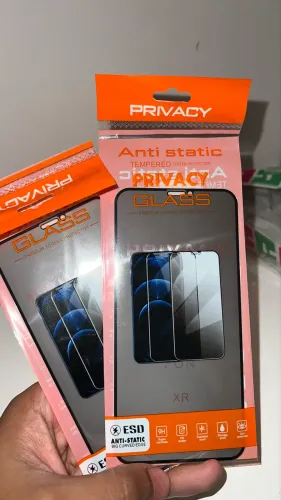Película privativa anti espião 3D iPhone XR