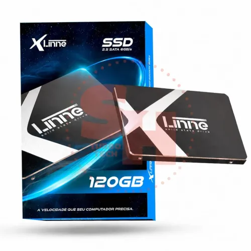 SSD SATA XLinne 120gb novo ORIGINAL