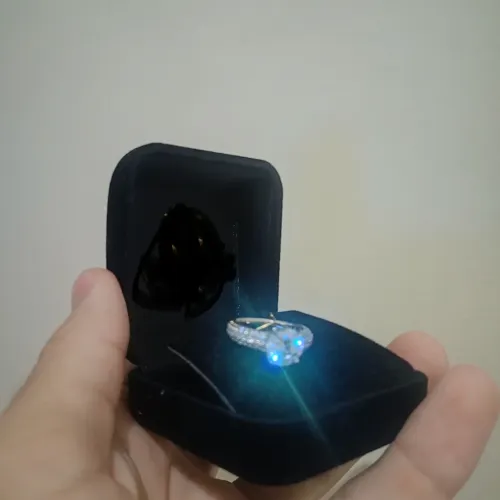 Aliança de prata com ouro OPORTUNIDADE!