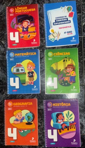 Kit de livros Poliedro - 4º ano do Ensino Fundamental 