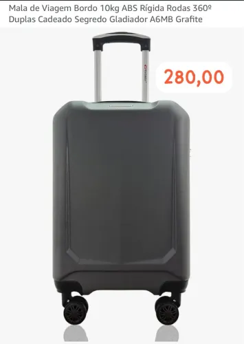 Mala de Viagem Bordo 10kg ABS