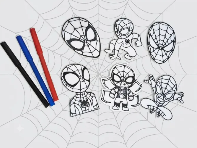 Pinturinha Homem Aranha