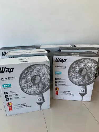 Ventilador WAP Flow Turbo 50cm 180w 8 pás 01 ano de Garantia