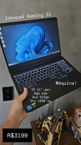 Notebook gamer Lenovo