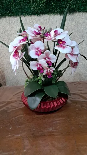 Arranjos flores artificiais