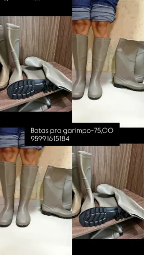 Bota pra garimpo
