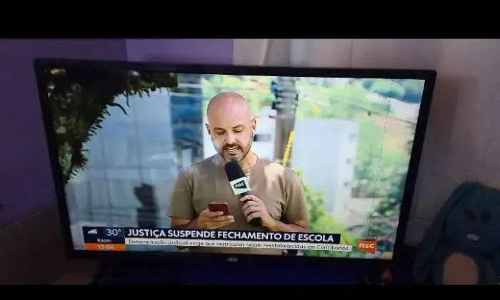 smart tv 32 com controle 