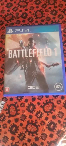 Dvd original usado do game blastefield1 do ps4