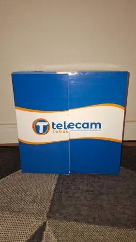 Caixa de Cabo de Rede Telecam - Branco
