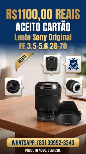 Lente Sony Fe 3.5/5.6 28-70