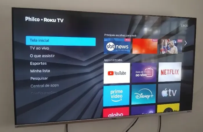 Smart TV Philco Roku 50 polegadas 4k led 