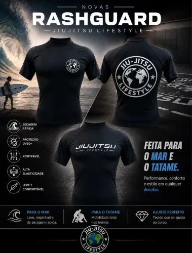 RashGuard Jiujitsu Lifestyle
