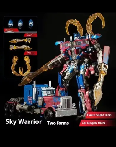 Transformer Optimus Prime Action Figure Boneco Robô Caminhão